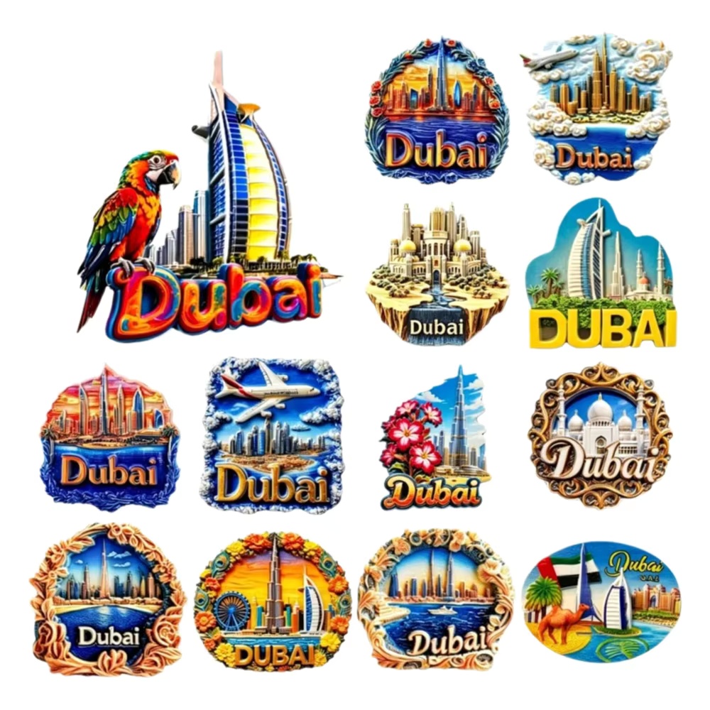 3D Resin Dubai Fridge Magnet U – обзор и цена Home Decor Uae