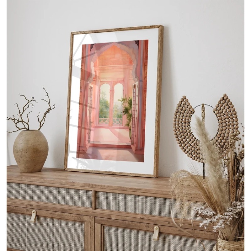 Watercolor Jaipur Indian Palac – обзор и цена Home Decor Jaipur