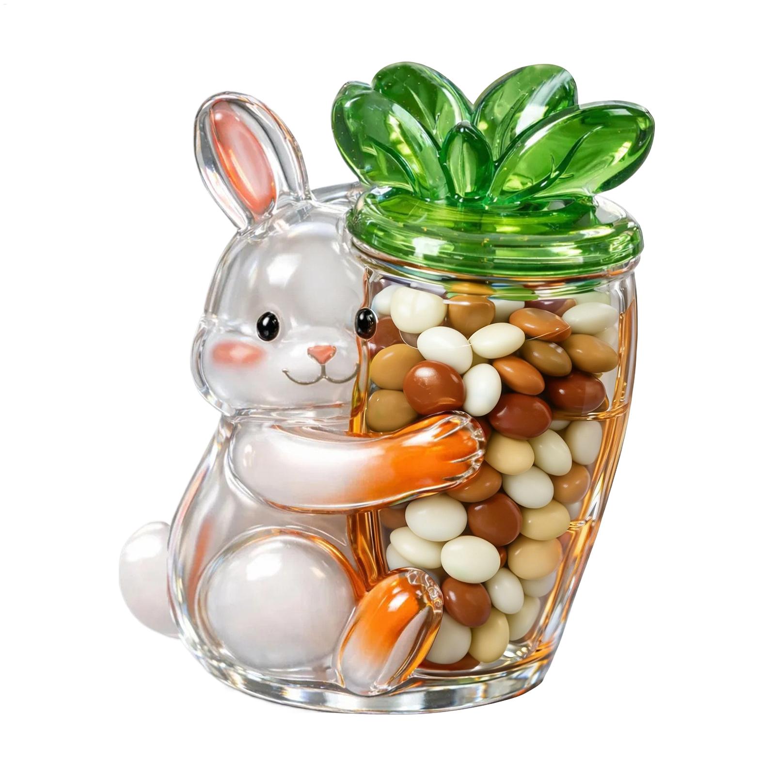 Easter Cookie Jar Cute Bunny P – обзор и цена Home Decor Glass