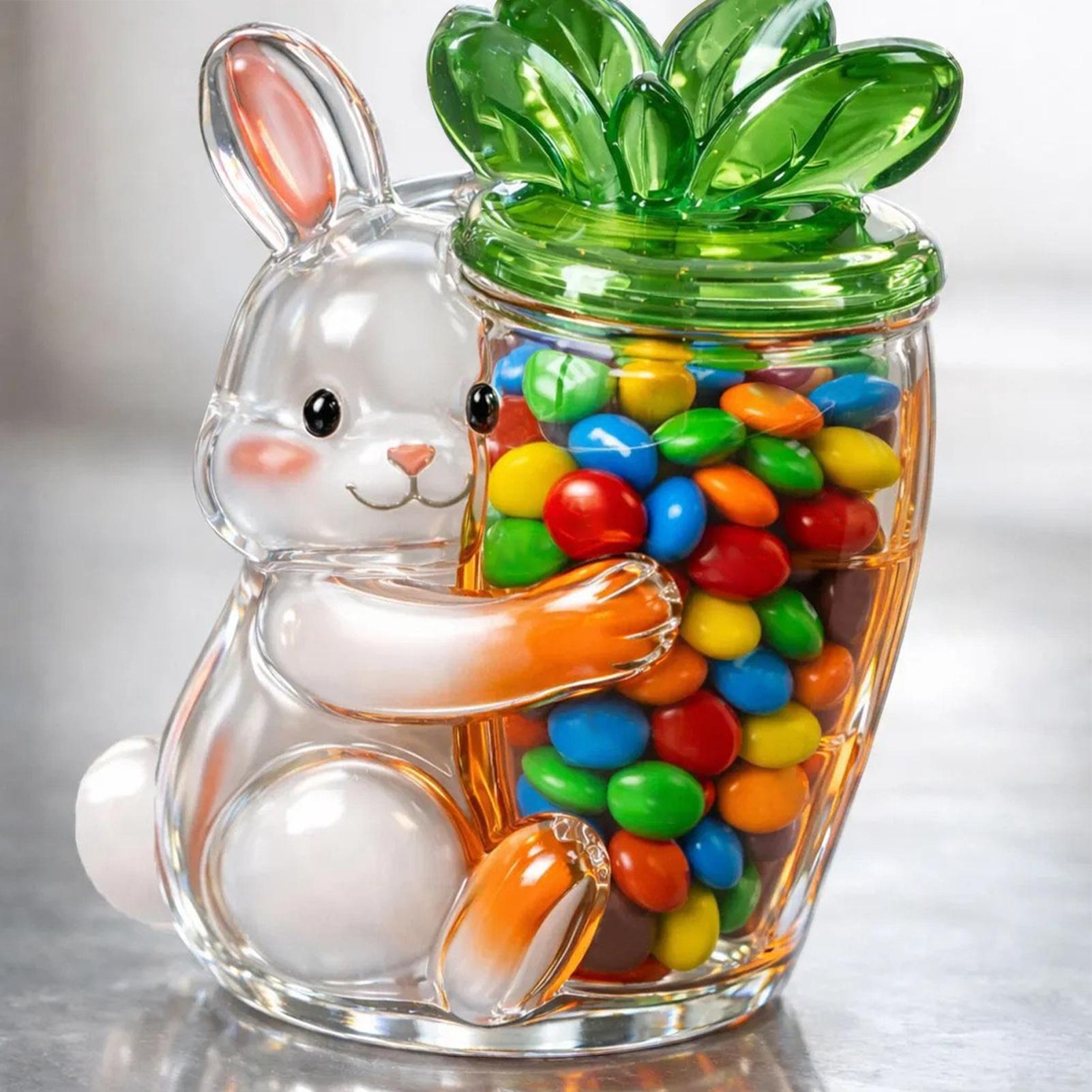 Easter Cookie Jar Cute Bunny P – обзор и цена Home Decor Glass