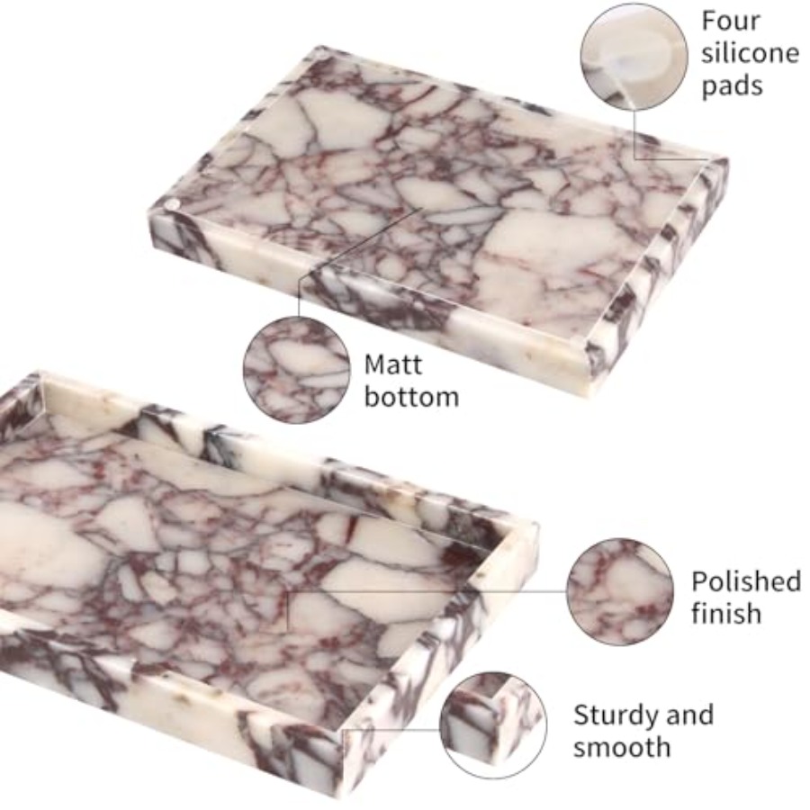 Marble Bathroom Vanity Tray, N – обзор и цена Home Decor In
