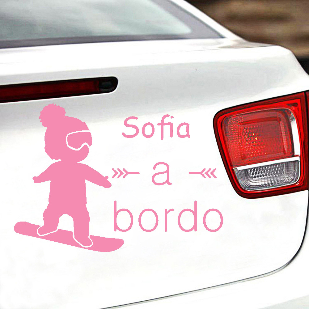 1pc Vinyl baby a bordo colorfu – обзор и цена Home Decor Wall Stickers