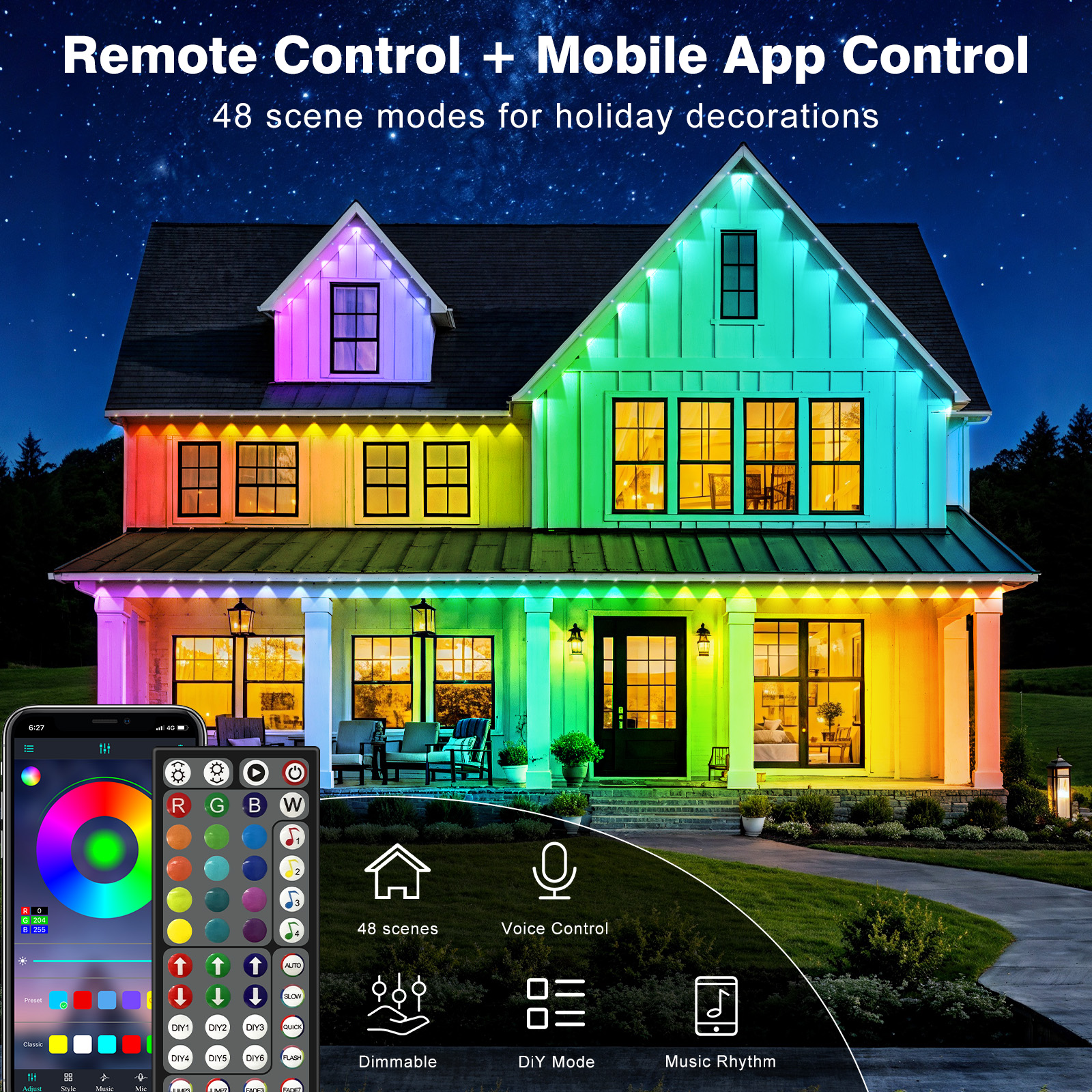 500FT Permanent Outdoor LED St – обзор и цена Home Decor Free App