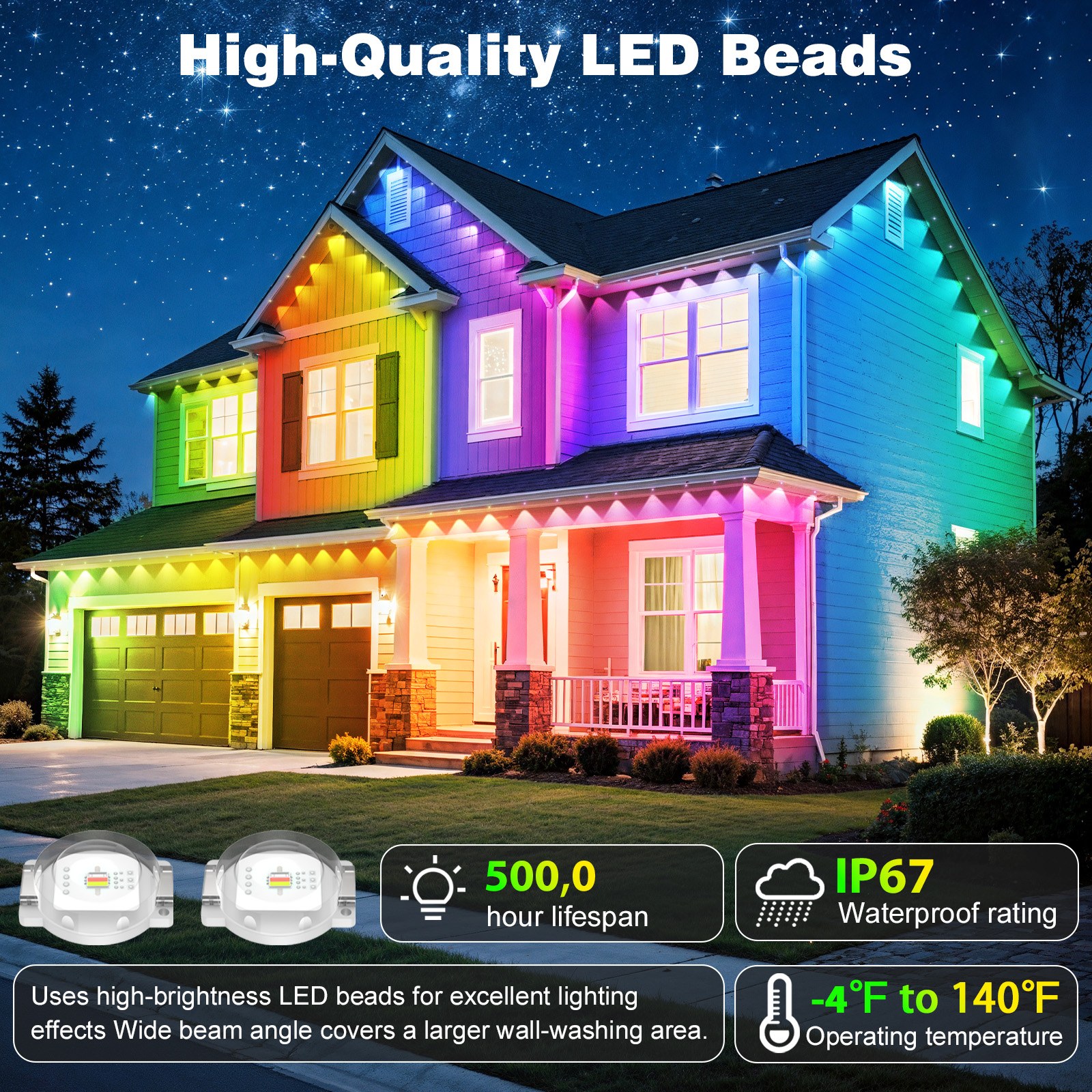 500FT Permanent Outdoor LED St – обзор и цена Home Decor Free App