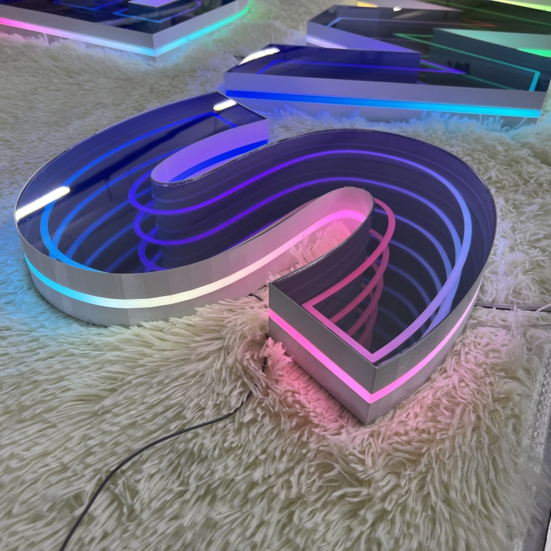 Neon 3D Custom RGB Effect Pane – обзор и цена Neon Sign Led Custom