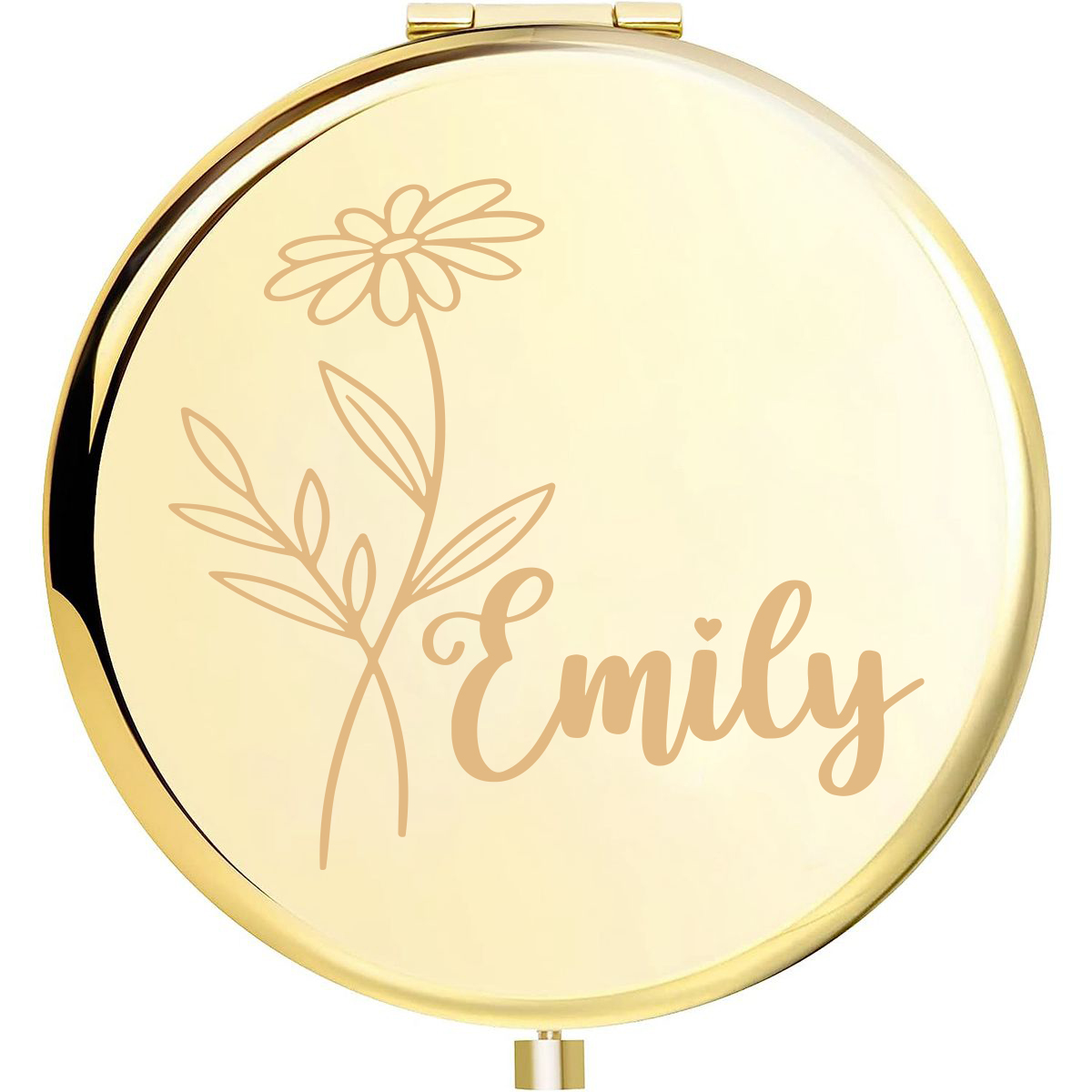 1pc flowers with name laser mi – обзор и цена Home Decor Mirror