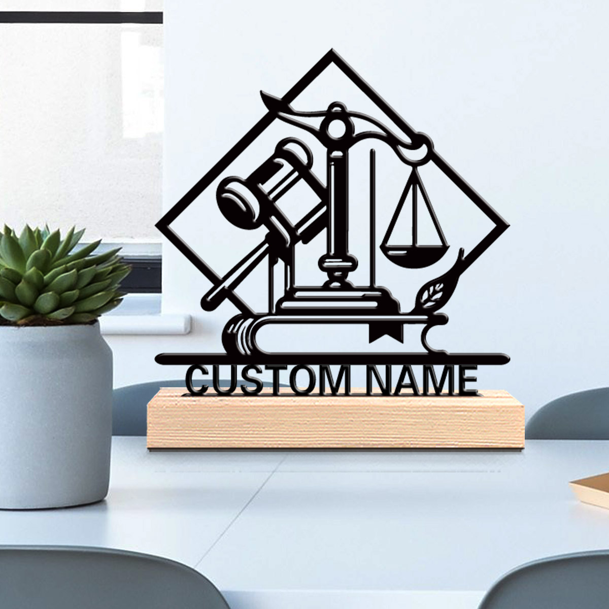 1 pc Judge approval model Cust – обзор и цена Wooden Letter Sign