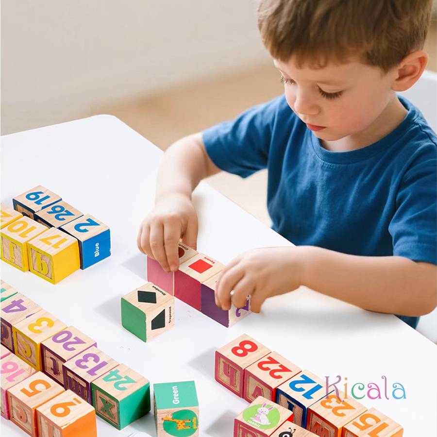 Montessori Wooden Number Block – обзор и цена Wooden Letter Sign