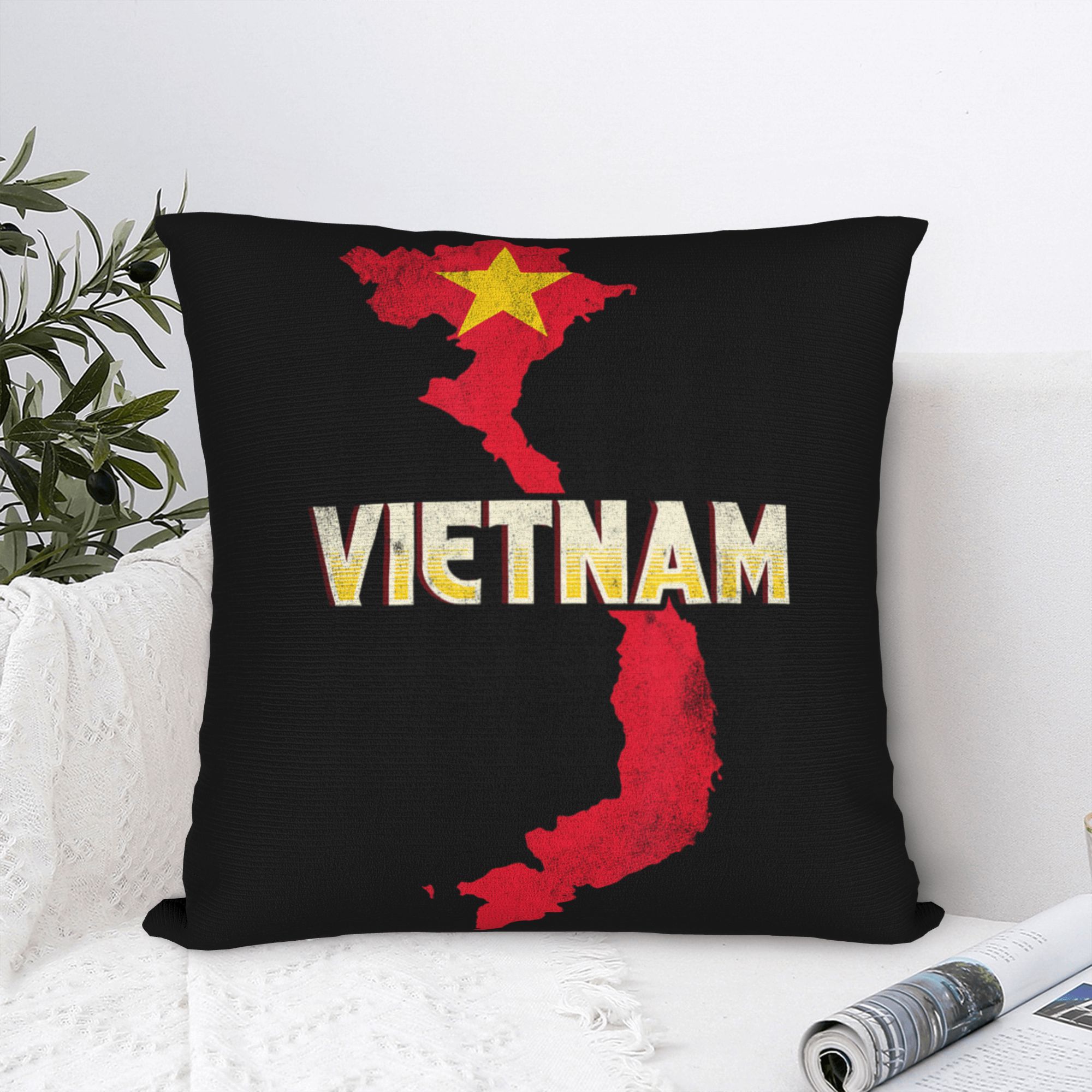 Vietnam Flag Yellow Star Asia  – обзор и цена Home Decor Vietnam