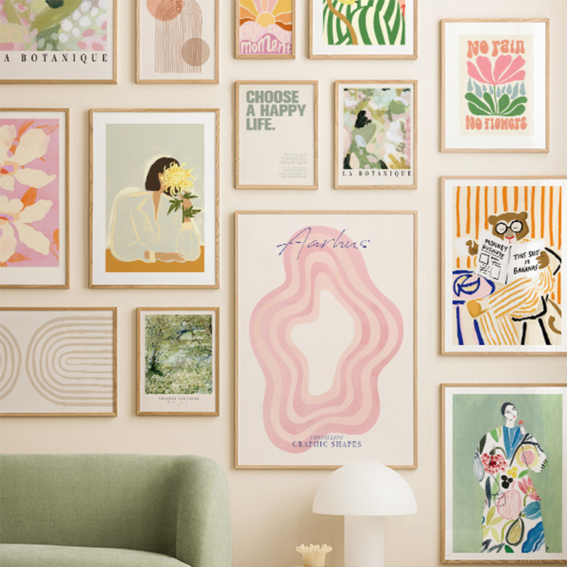 Bear Abstract Lines Rainbow Bo – обзор и цена Home Decor Pt