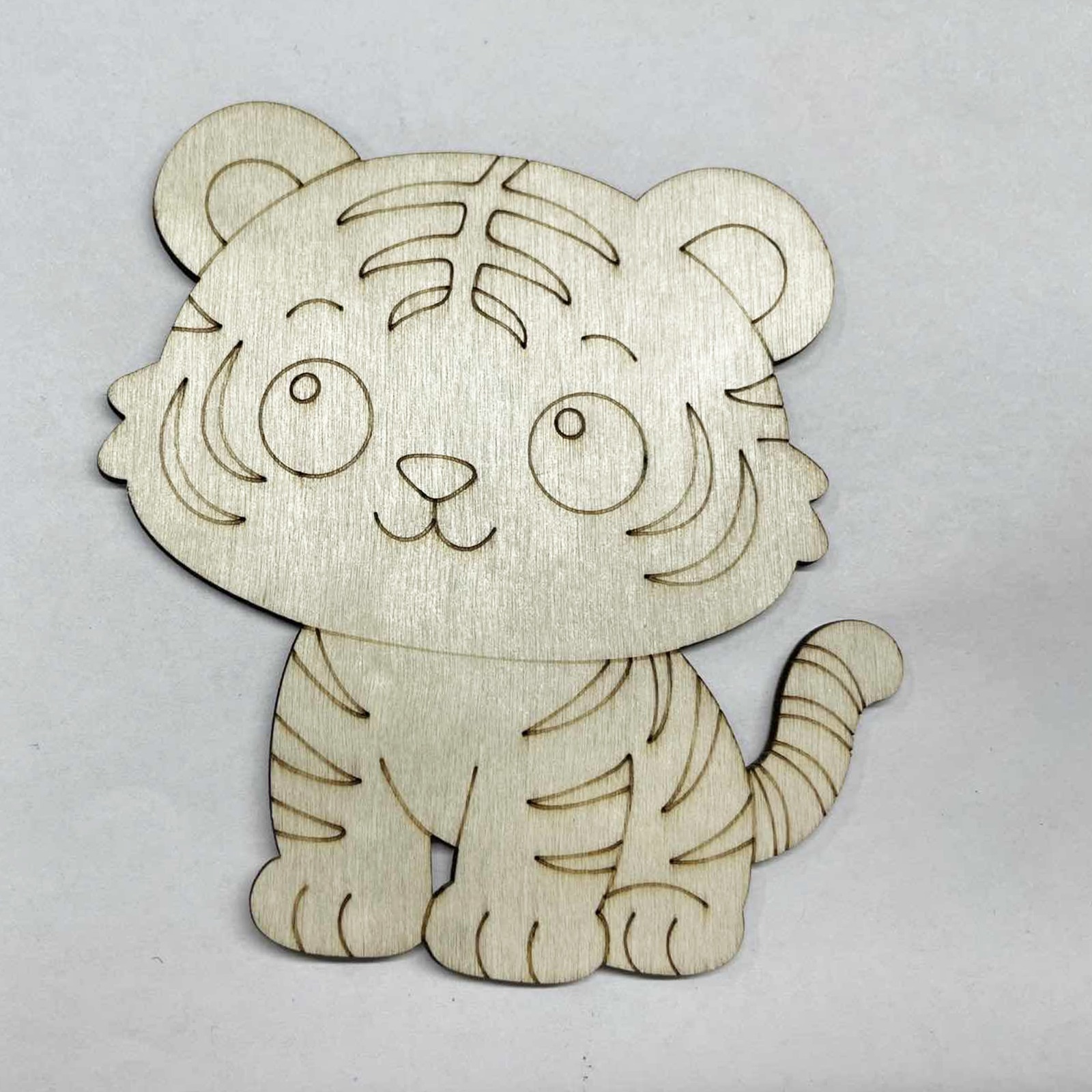 10 Pcs/set Tiger Animal Unfini – обзор и цена Home Decor In
