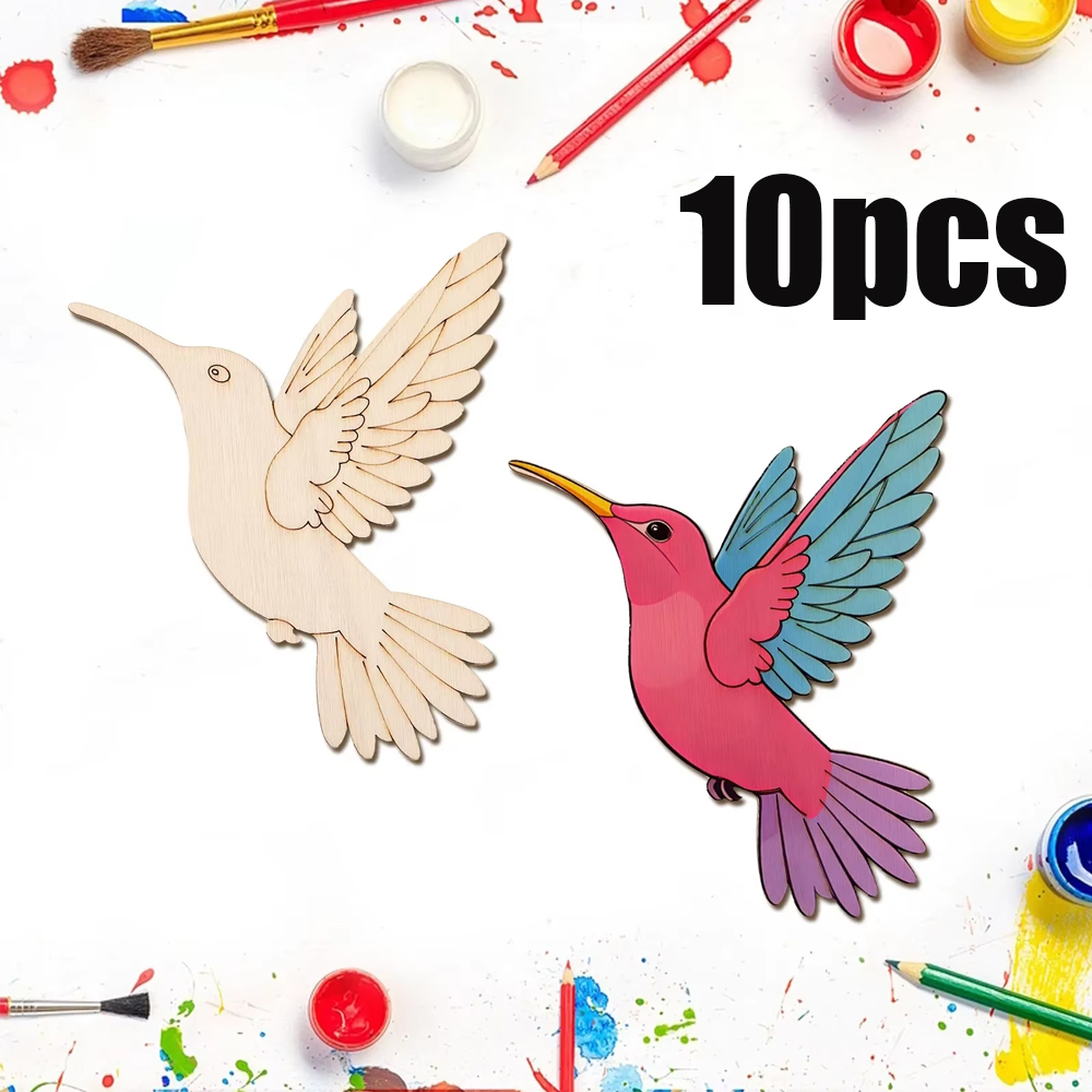 10pcs Unfinished Wood Animal B – обзор и цена Home Decor In