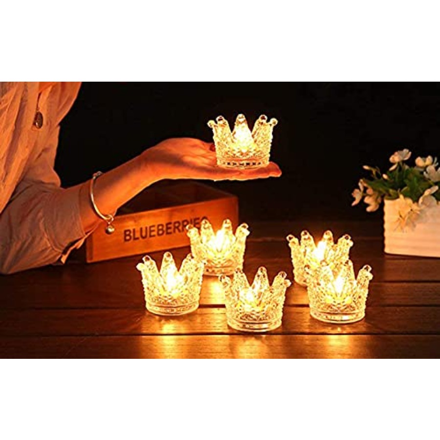 Crown Glass Tealight Candle Ho – обзор и цена Home Decor Glass
