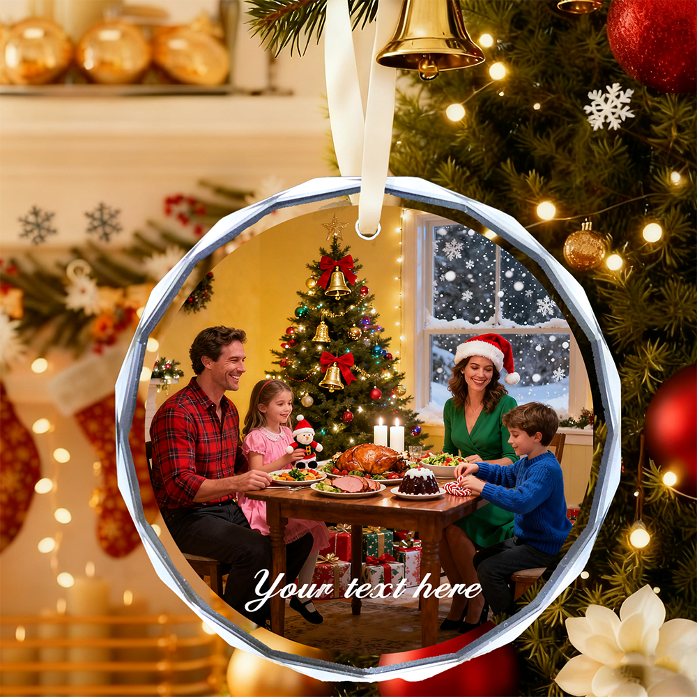 Personalized Christmas Ornamen – обзор и цена Home Decor Glass