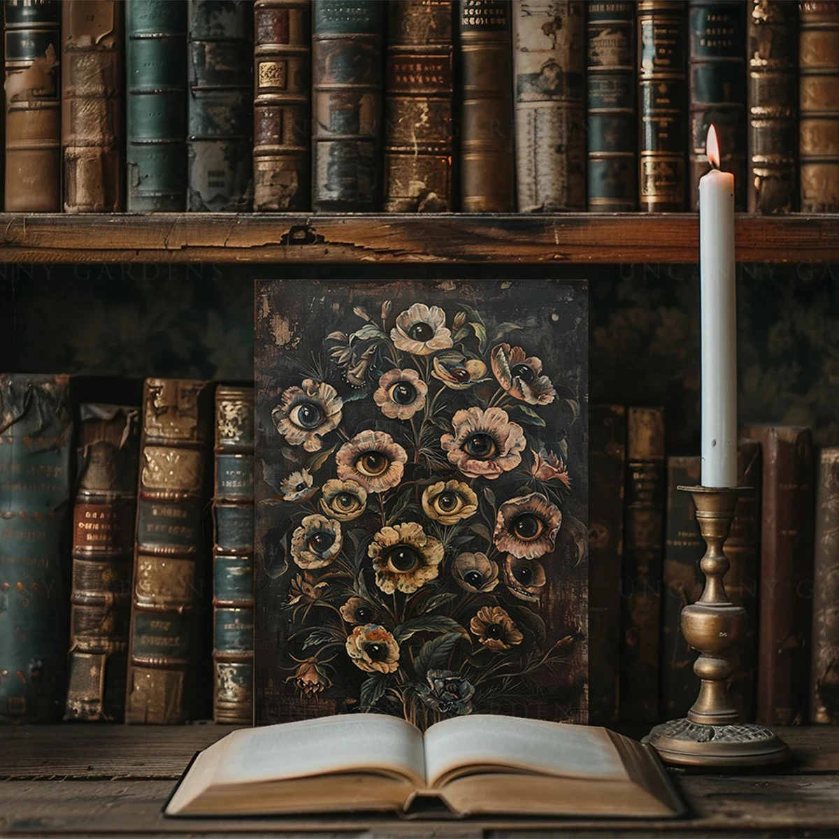 Victorian Gothic Floral Evil E – обзор и цена Victory Home Decor