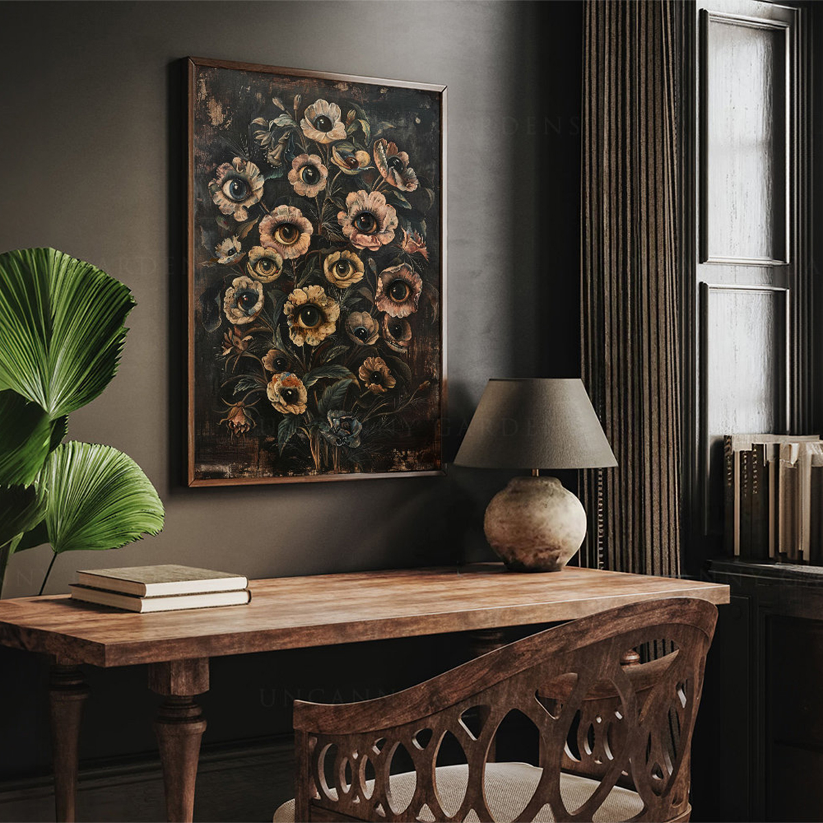 Victorian Gothic Floral Evil E – обзор и цена Victory Home Decor