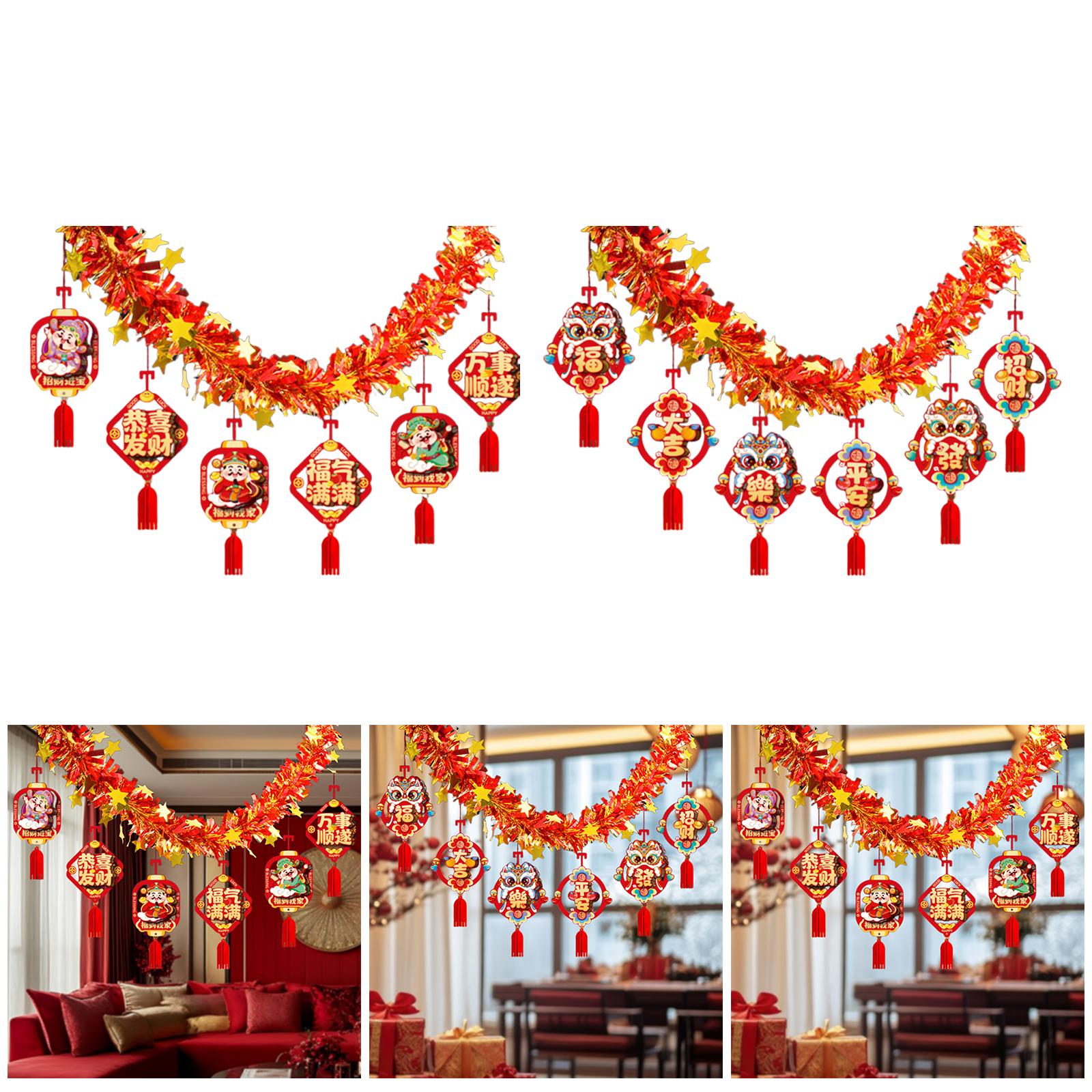 Chinese New Year Garland 2026, – обзор и цена Home Decor Garland