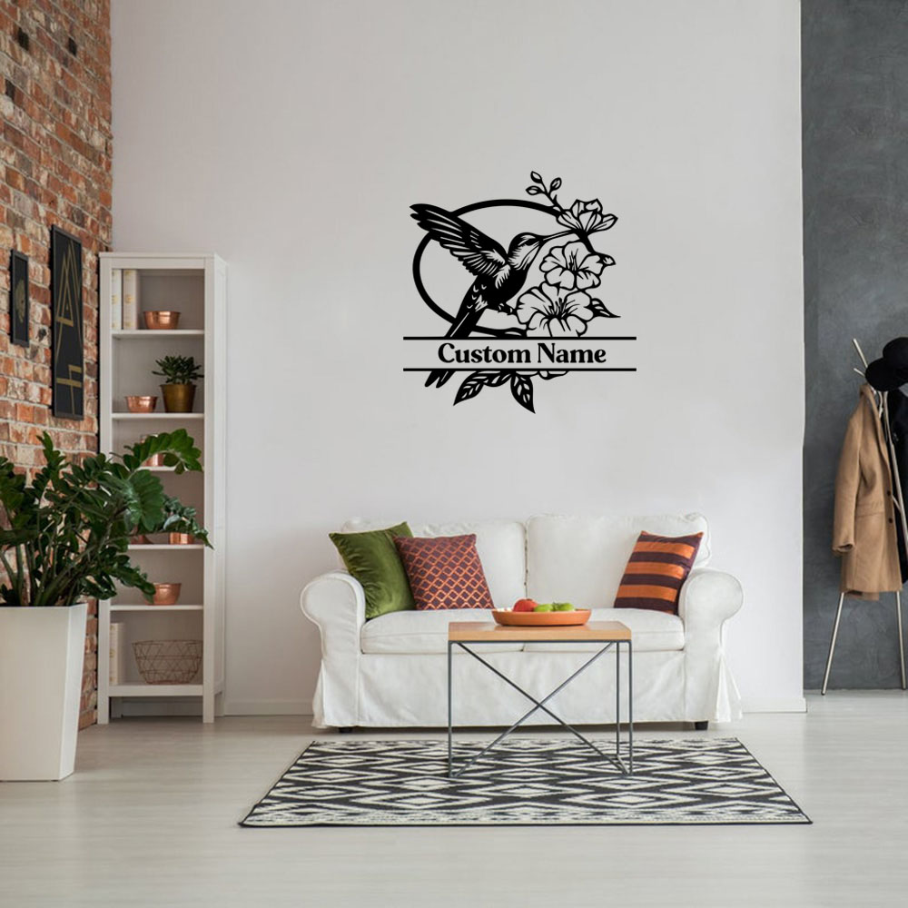1PC Creative Bird Flower Custo – обзор и цена Home Decor Wall Stickers