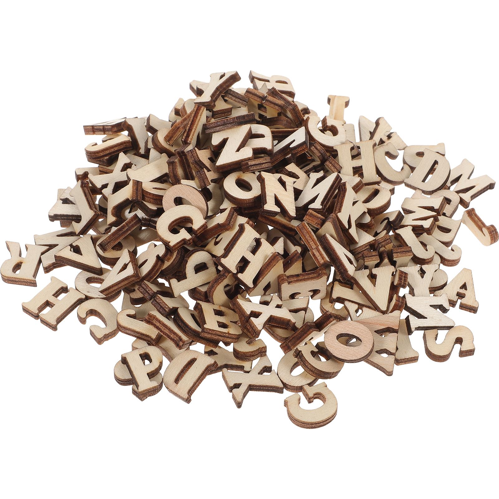 100pcs DIY Doodle Educational  – обзор и цена Wooden Letter Sign