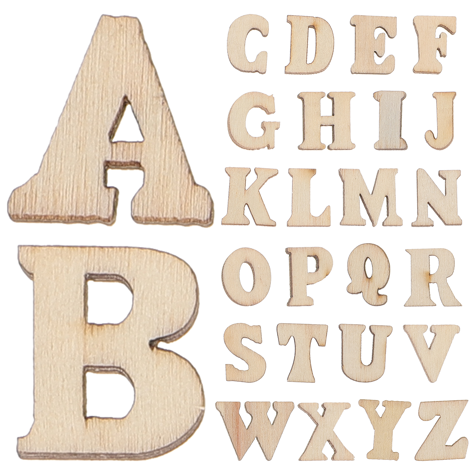 100pcs DIY Doodle Educational  – обзор и цена Wooden Letter Sign