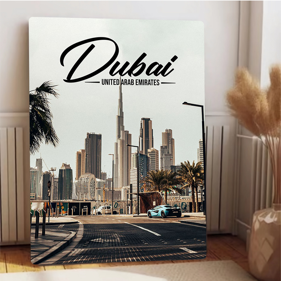 Dubai Skyline Metal Wall Art U – обзор и цена Home Decor Uae