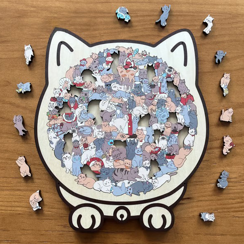135-Piece Cat Shape Wooden Puz – обзор и цена Home Decor Color Palettes