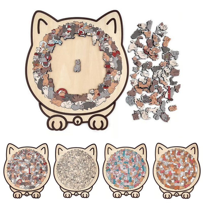 135-Piece Cat Shape Wooden Puz – обзор и цена Home Decor Color Palettes