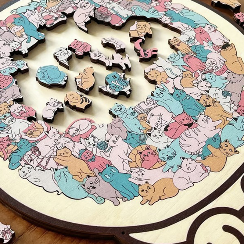 135-Piece Cat Shape Wooden Puz – обзор и цена Home Decor Color Palettes