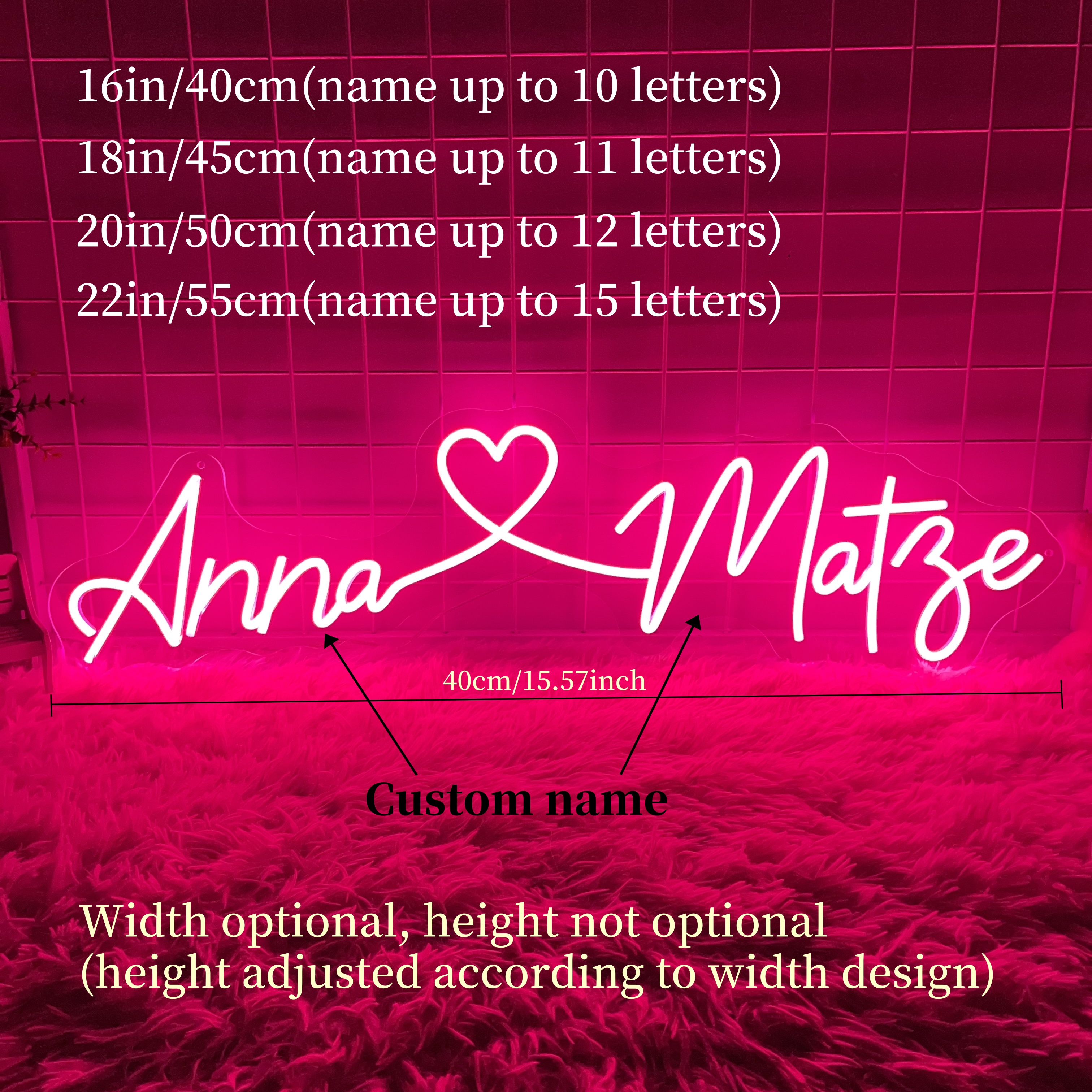 Custom Wedding Neon Sign Coupl – обзор и цена Neon Sign Led Custom