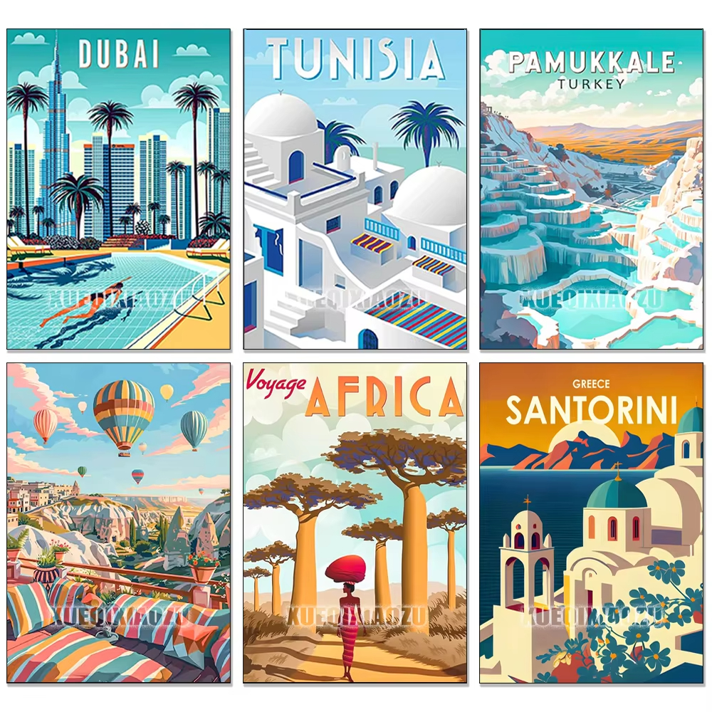 City Landscape Diamond Paintin – обзор и цена Home Decor Dubai