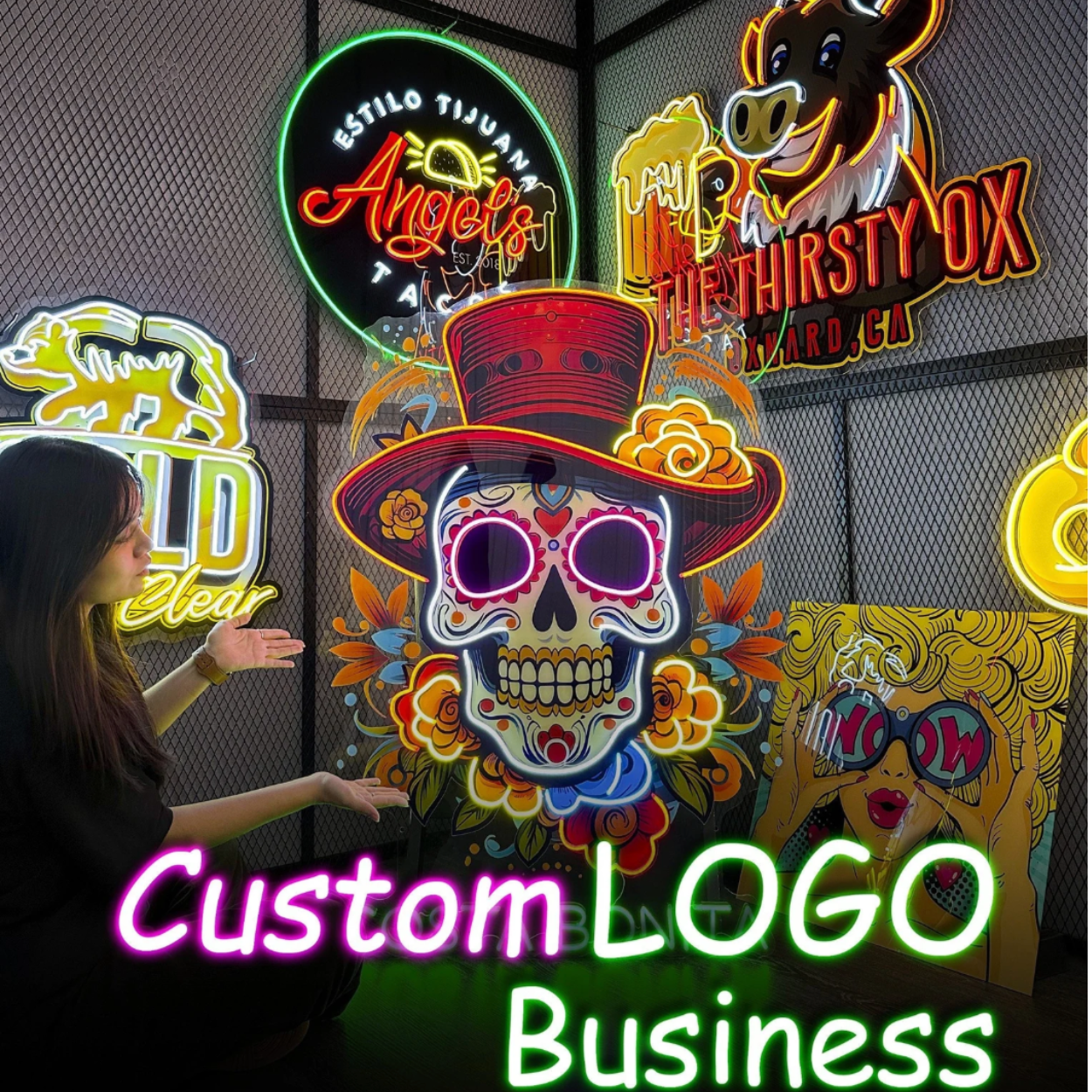 Custom LED Neon Sign with Clea – обзор и цена Neon Sign Led Custom