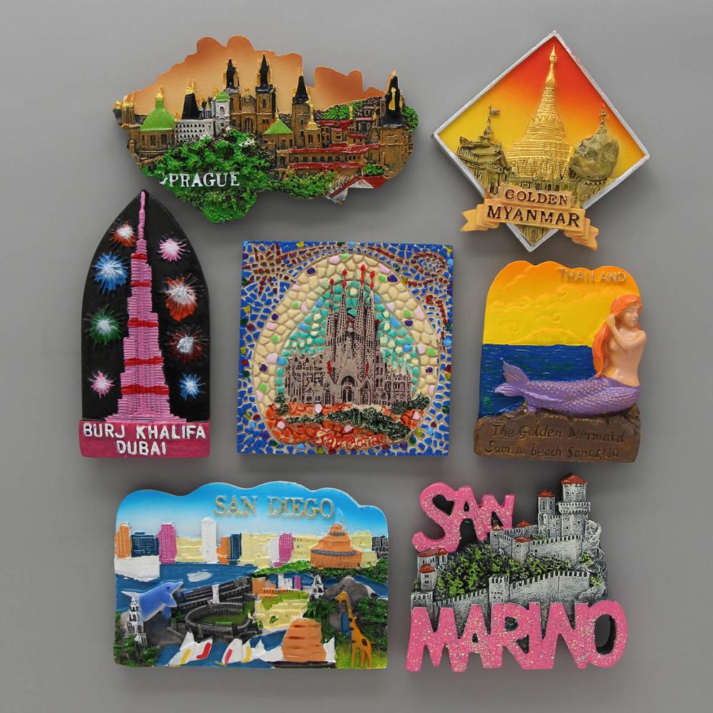 fridge magnets Barcelona mosai – обзор и цена Home Decor Dubai