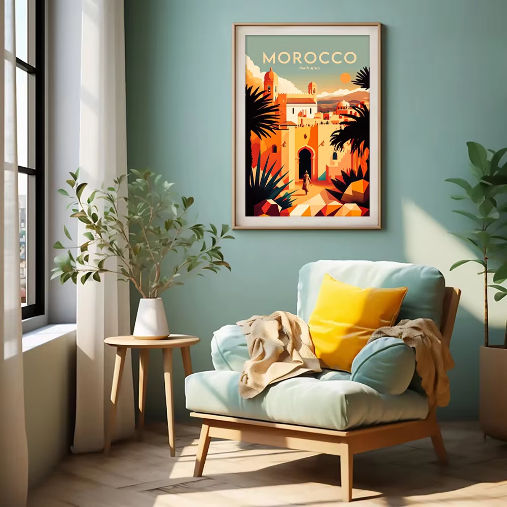 Colorful Impressionist Landsca – обзор и цена Home Decor Color Palettes