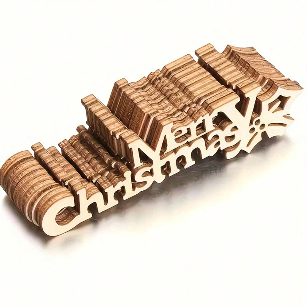 10/20/100Pcs Merry Christmas W – обзор и цена Wooden Letter Sign