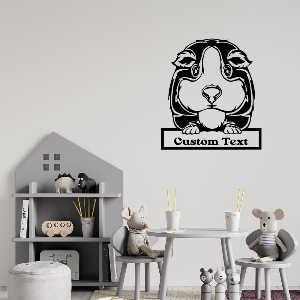 1PC Lovely Dog Personalized Te – обзор и цена Home Decor Wall Stickers