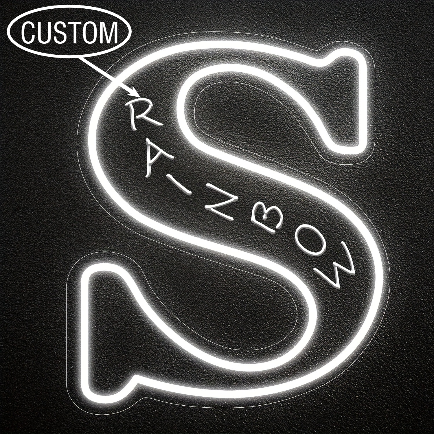 Custom 26 Letters 3D Embossed  – обзор и цена Neon Sign Led Custom