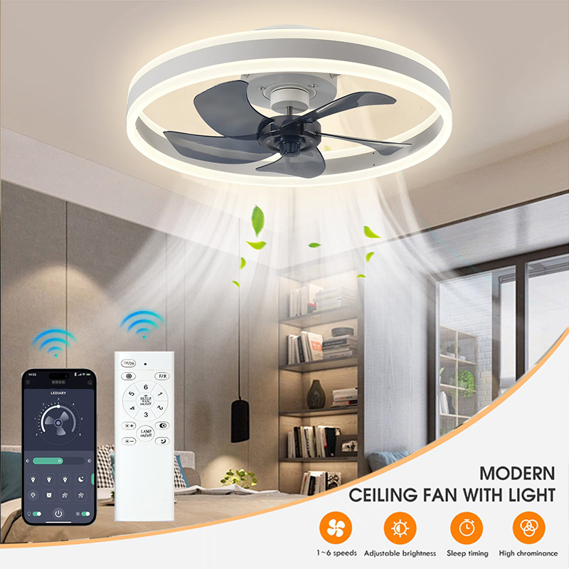 LED Ceiling Light Fan With APP – обзор и цена Home Decor Free App