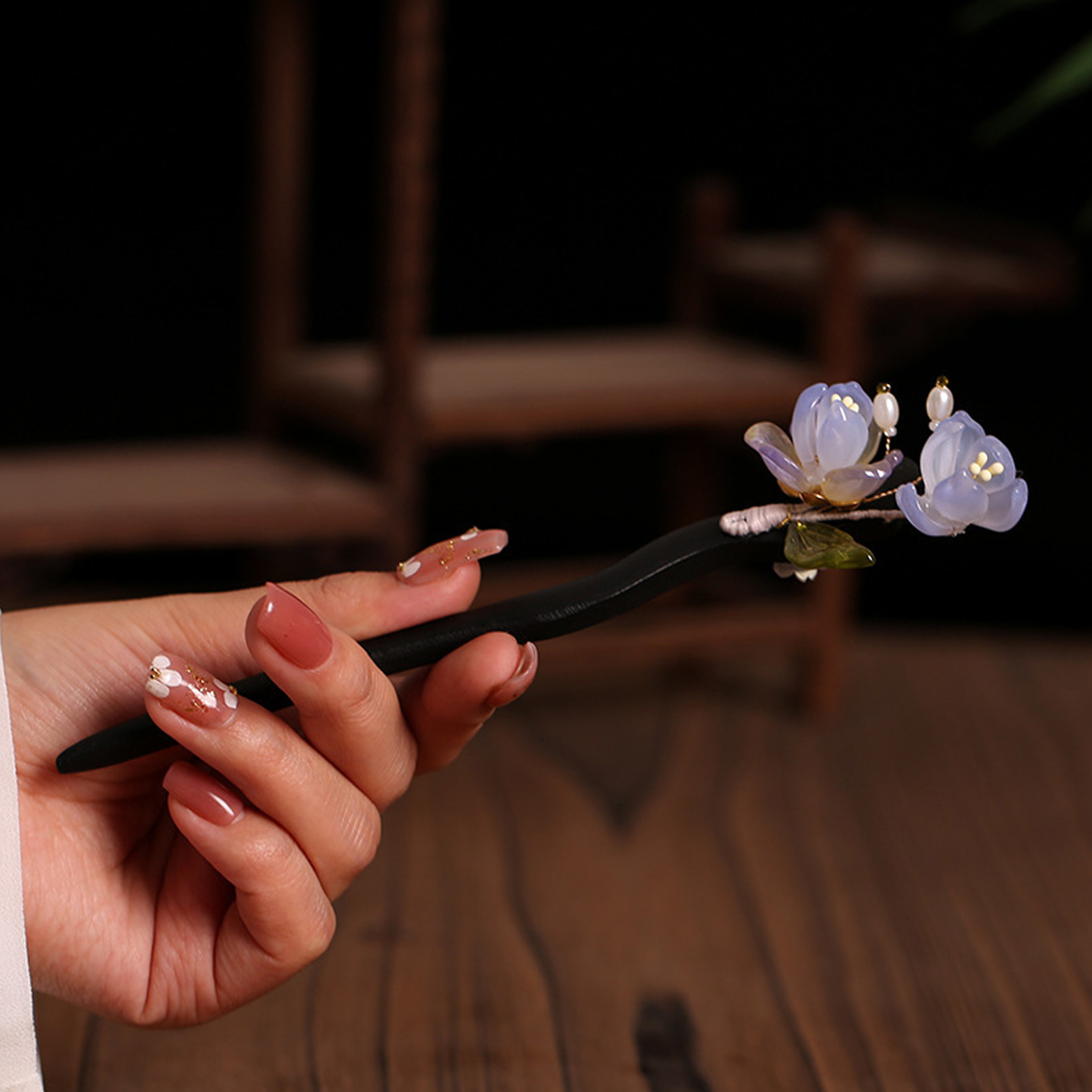 Vintage Wooden Flower Hairpin  – обзор и цена Home Decor Glass