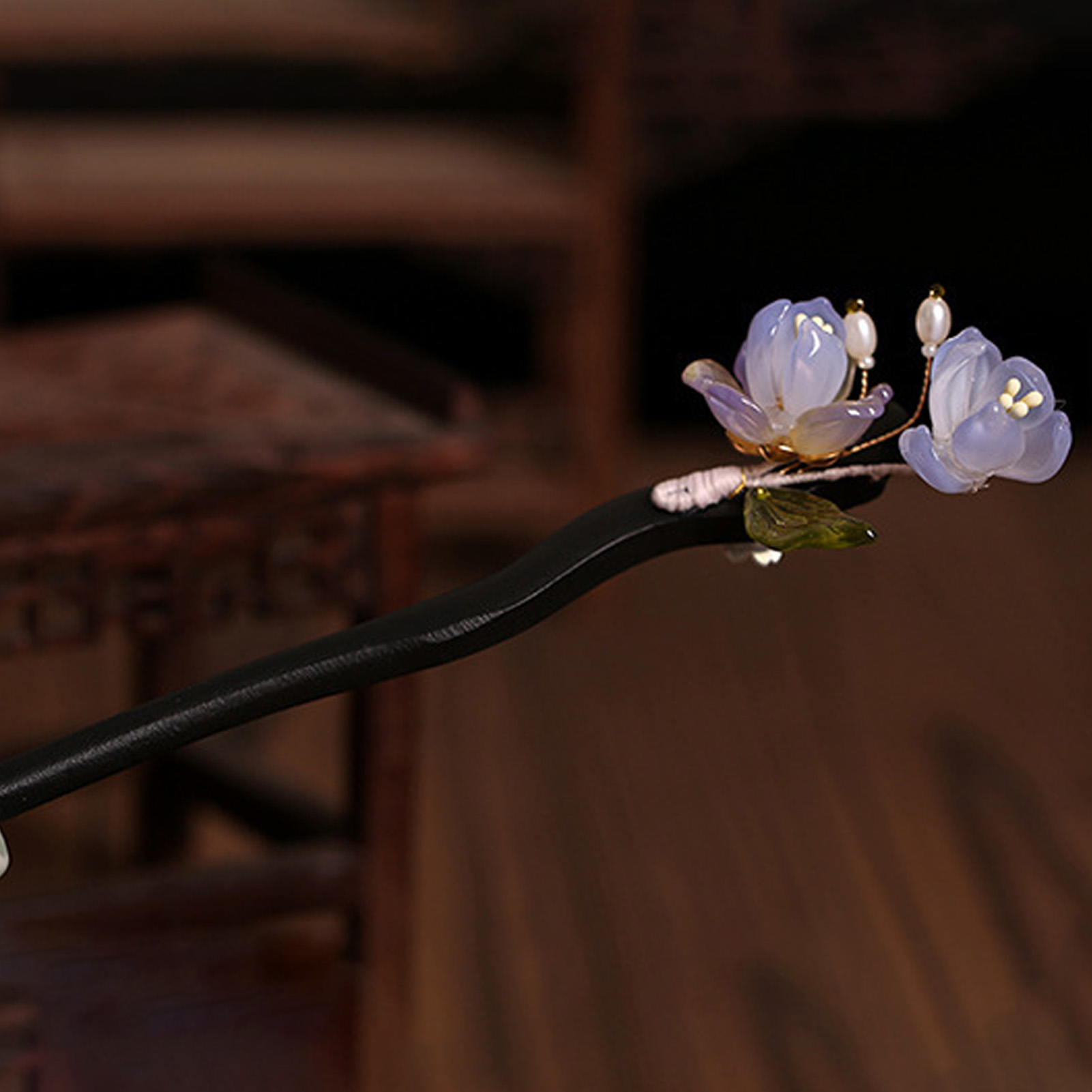 Vintage Wooden Flower Hairpin  – обзор и цена Home Decor Glass