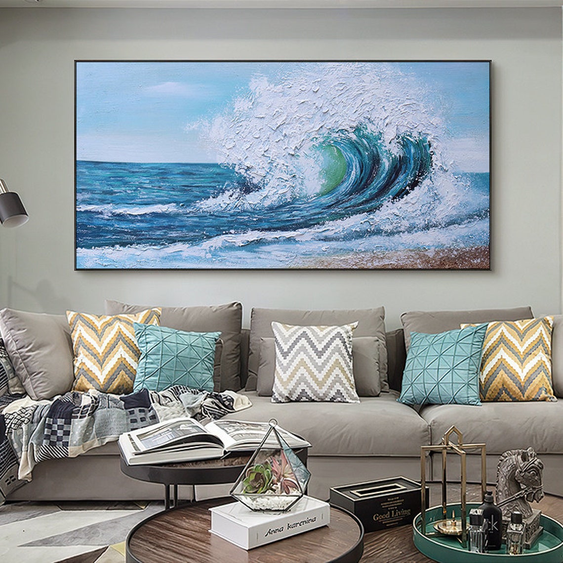 Waves Modern  Large Palette Kn – обзор и цена Home Decor Color Palettes