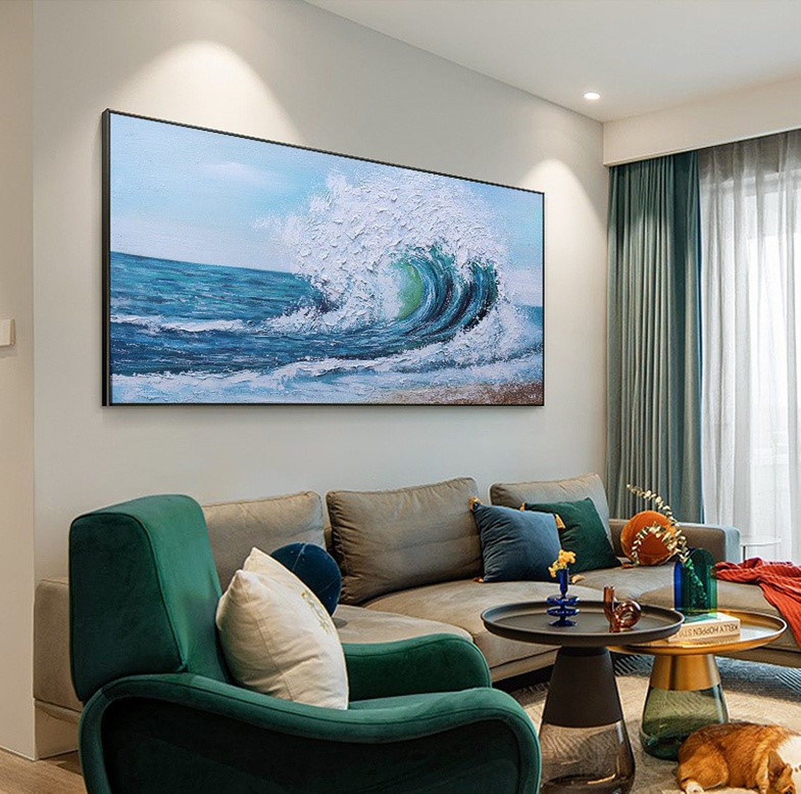Waves Modern  Large Palette Kn – обзор и цена Home Decor Color Palettes