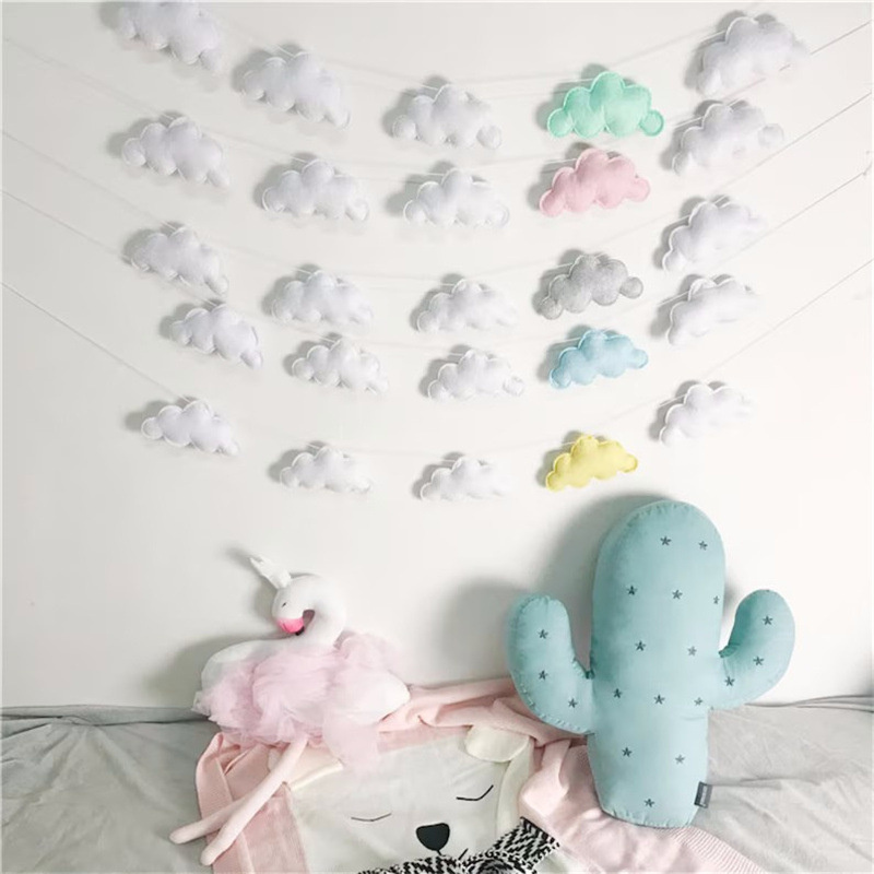 Nordic Felt Cloud Garlands Str – обзор и цена Home Decor Garland