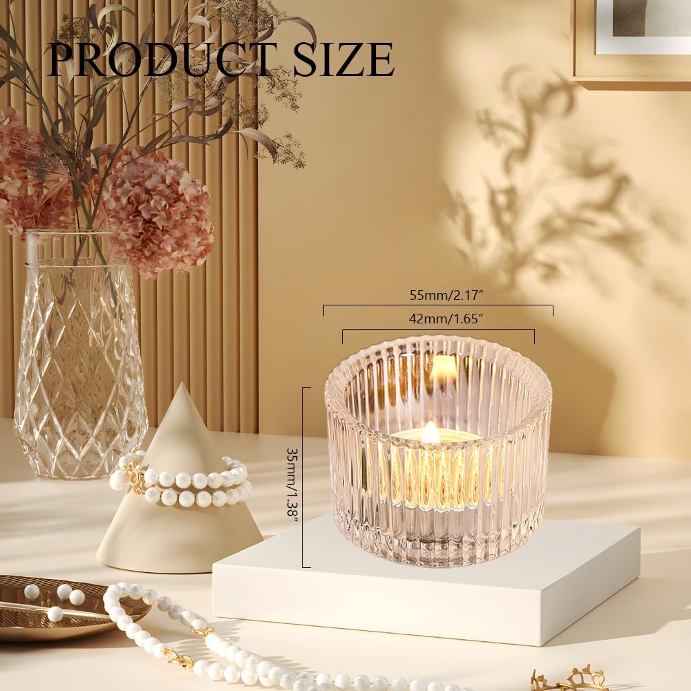 Glass Tealight Candle Holders  – обзор и цена Home Decor Glass